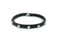 Bracciale Sangiorgi Preziosi Donna in Pelle Diamante 0.69 Ct 163543-15 - 163543-15